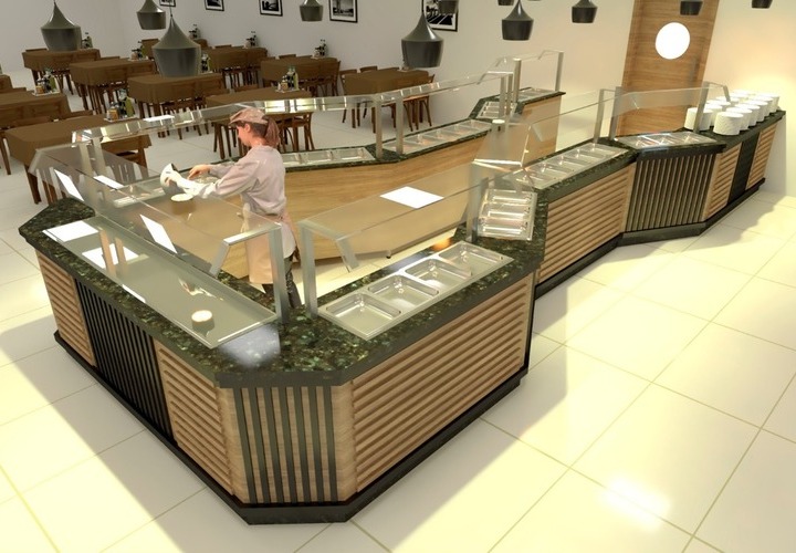 Buffet self service para Restaurante